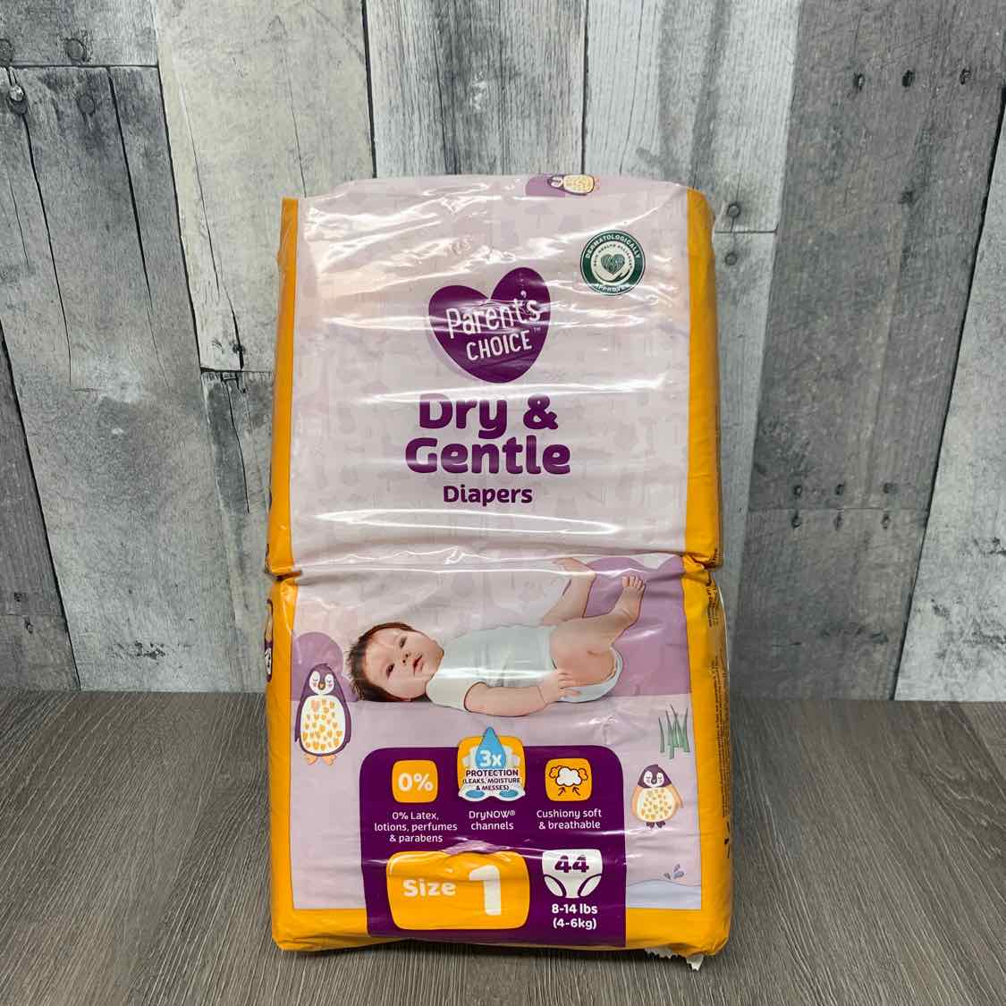 Diaper Size 1 Parents Choice Disposable Diapers