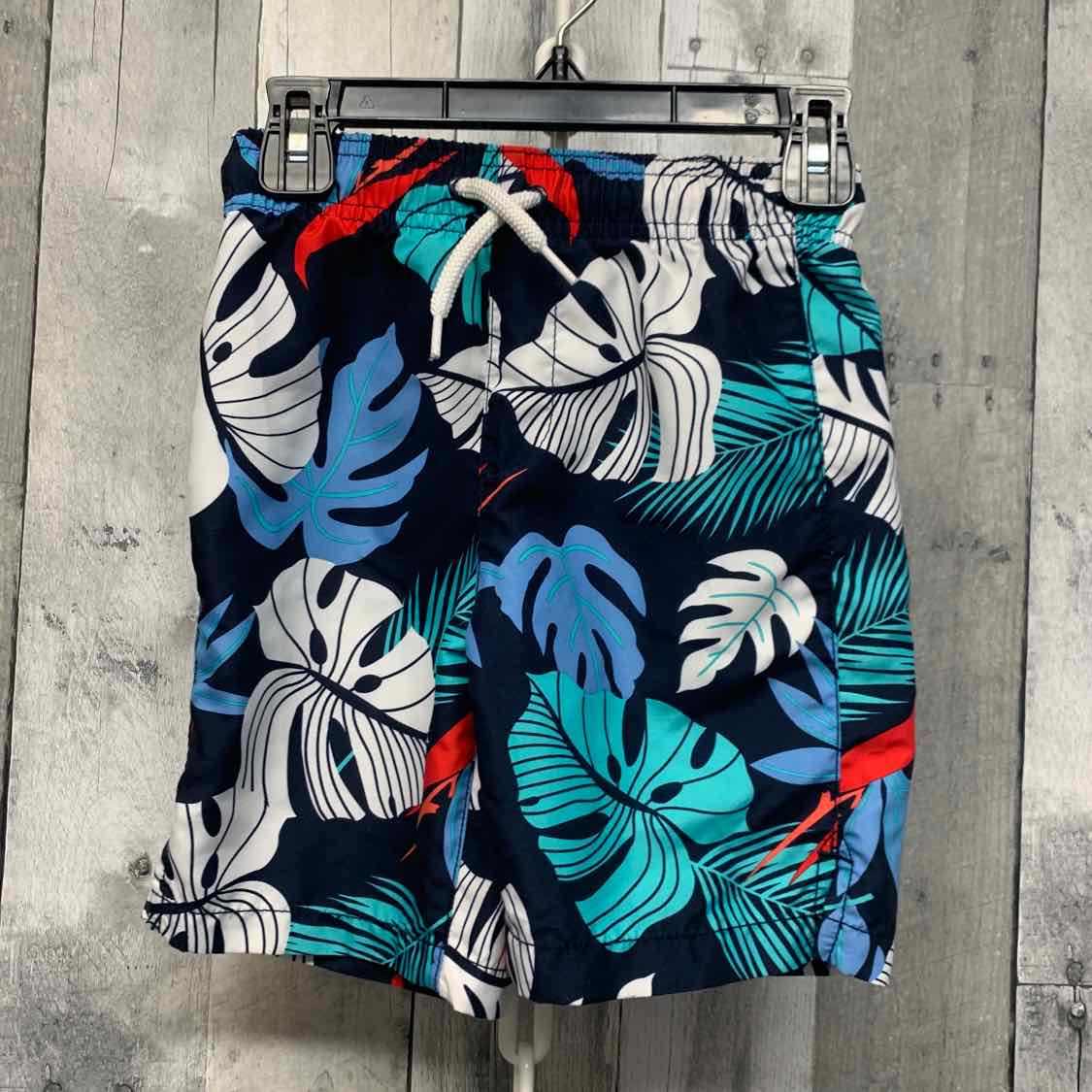 Size 4T Navy Graphic Children's Place Swim Trunks