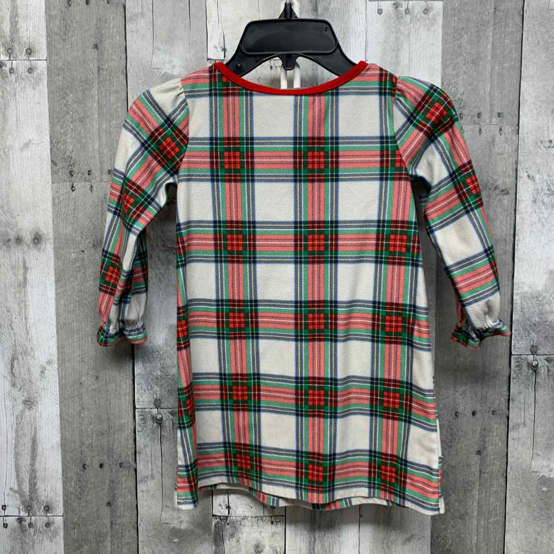 Size 4 Red/Green Holiday Brands Nightgown