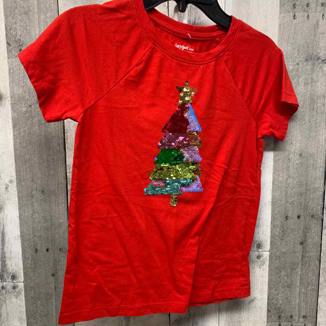 Size 8 Red/Gold Cat & Jack T Shirt
