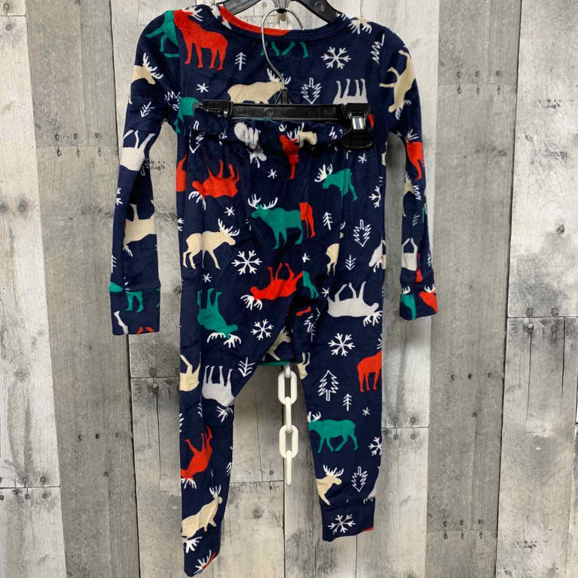 Size 3T Blue Cat & Jack 2pc PJs