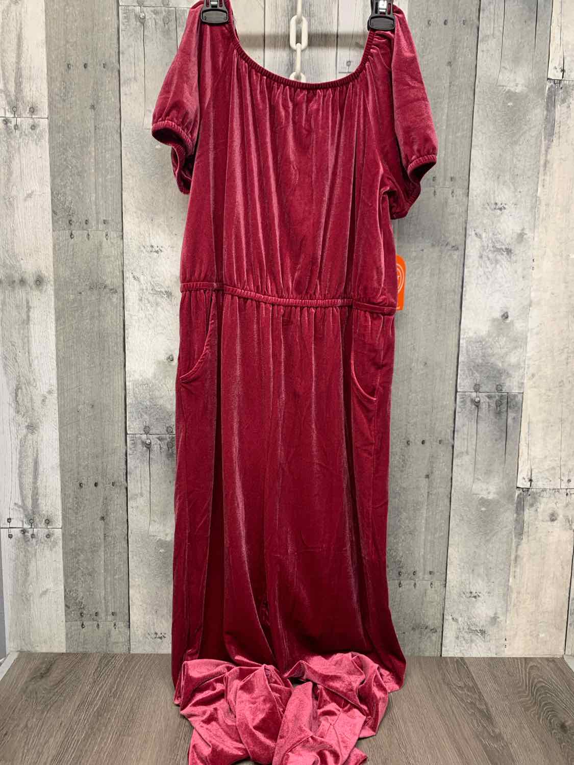 Size 14/16 Burgundy Wonder Nation Romper