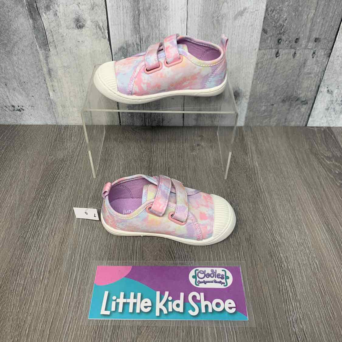 Size 7 Purple Print Jumping Beans Sneakers