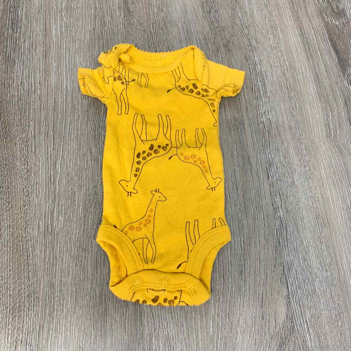 Size Preemie Yellow Carter's Bodysuit - OodlesCB
