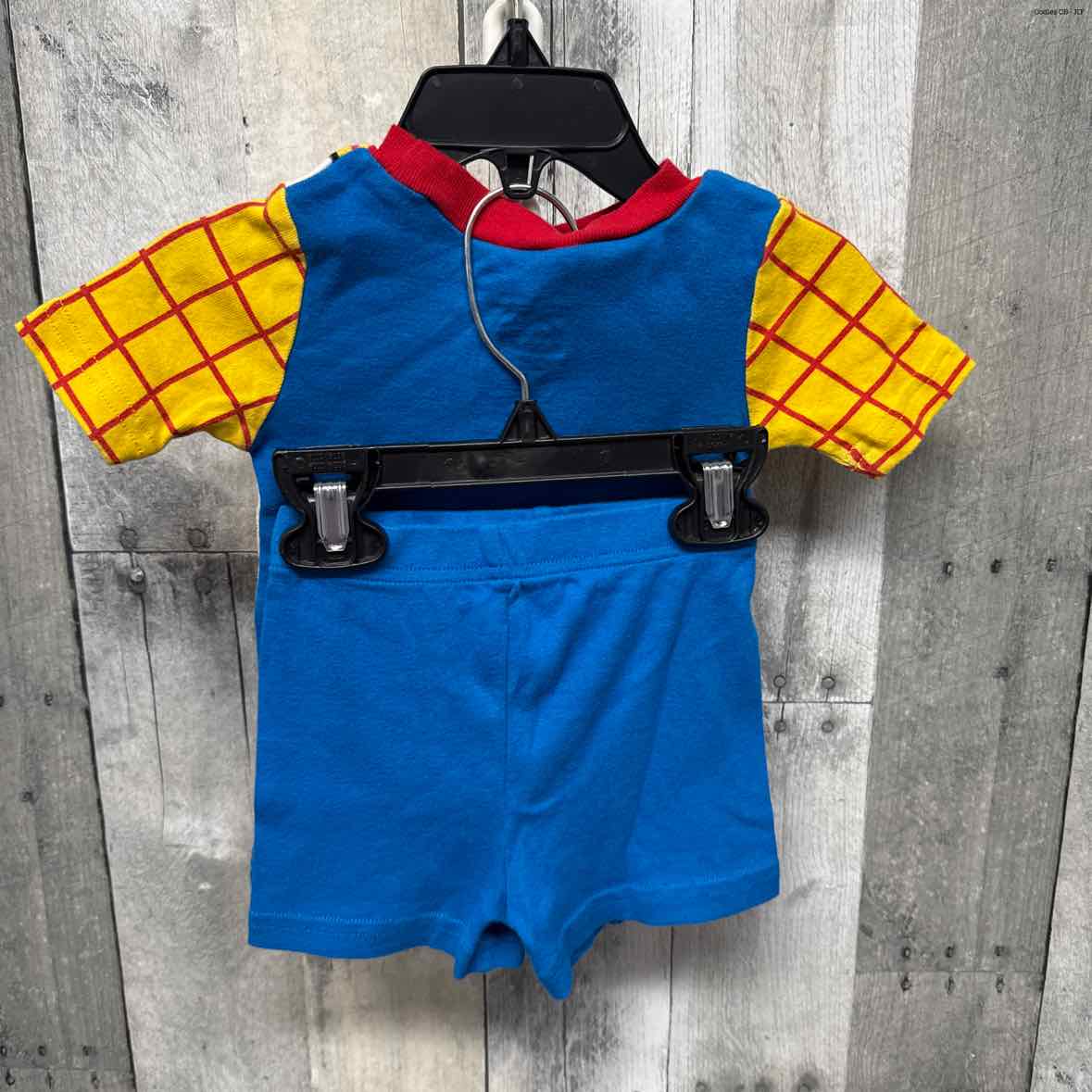 Size 2T Blue/Yellow Disney 2pc PJs