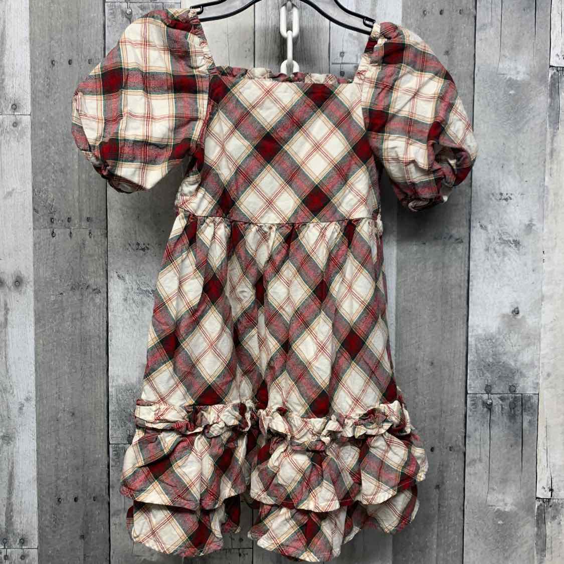 Size 7 Red/Ivory Gymboree Dress