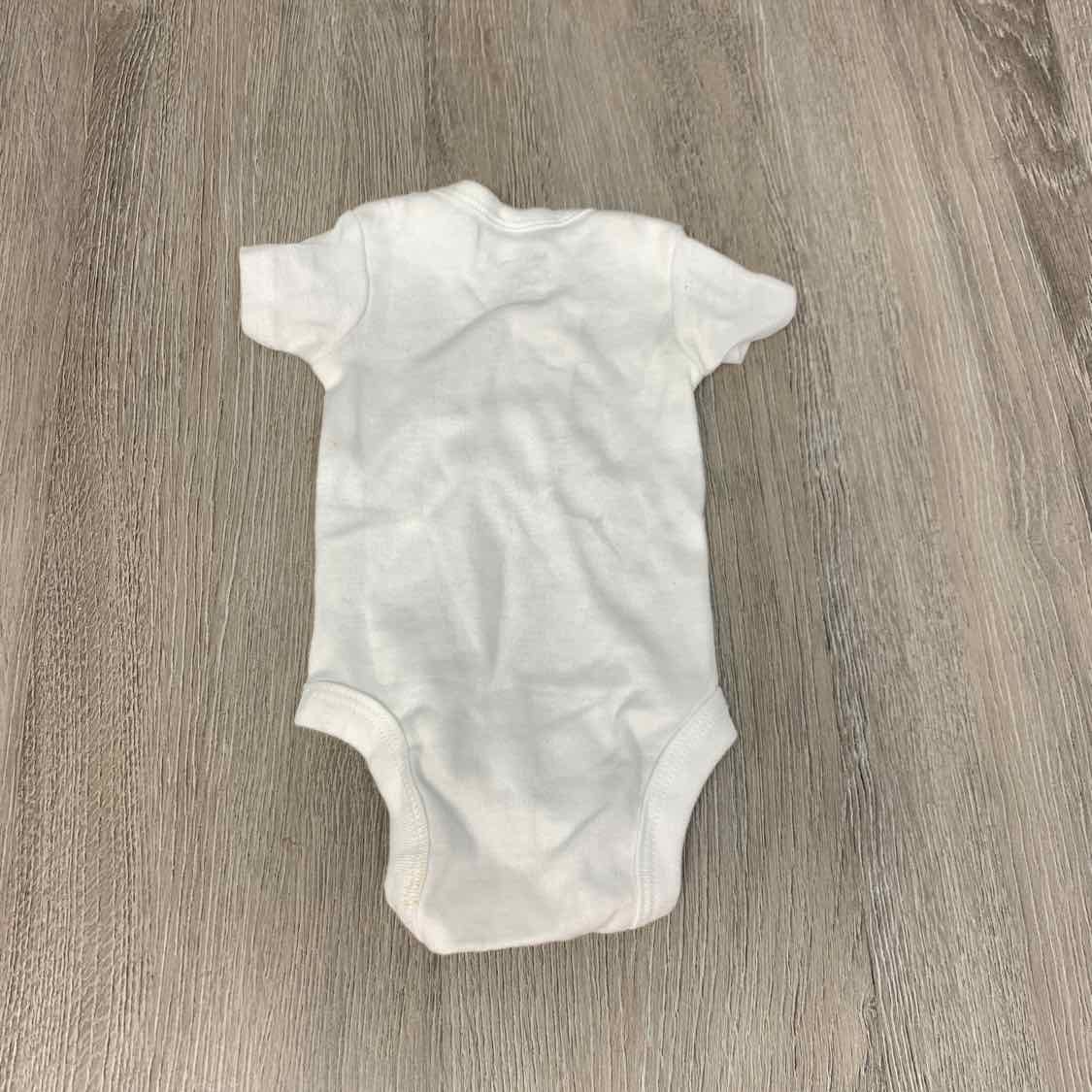 Size Preemie White Gerber Onesie - OodlesCB