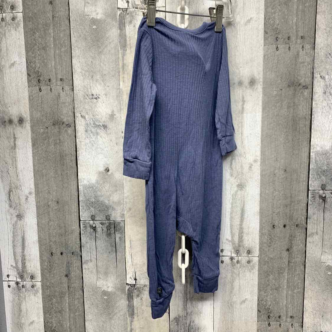 Size 6-9 Months Blue Modern Moments by Gerber Footy PJs