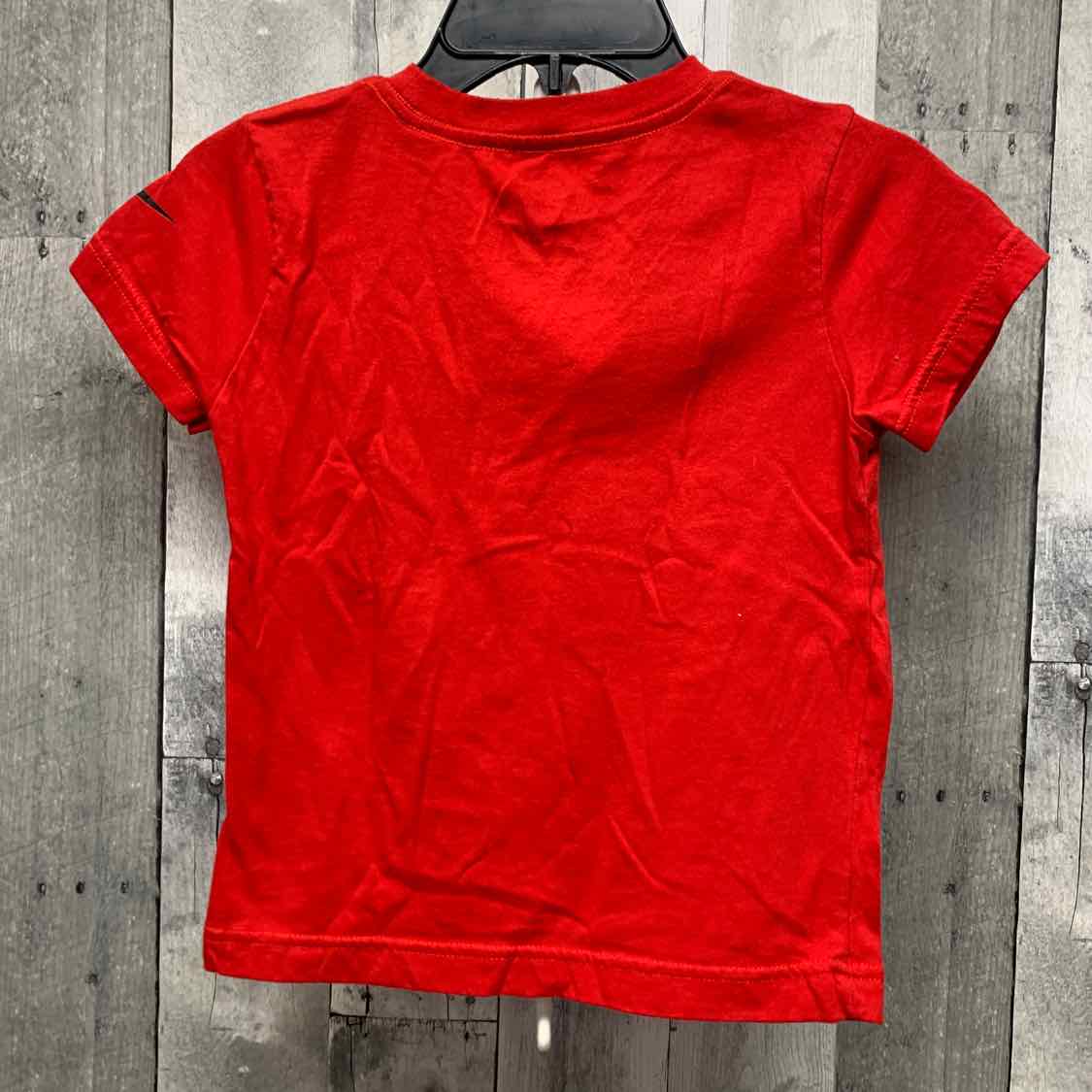 Size 6 Red/Black Sport Brand T Shirt - OodlesCB