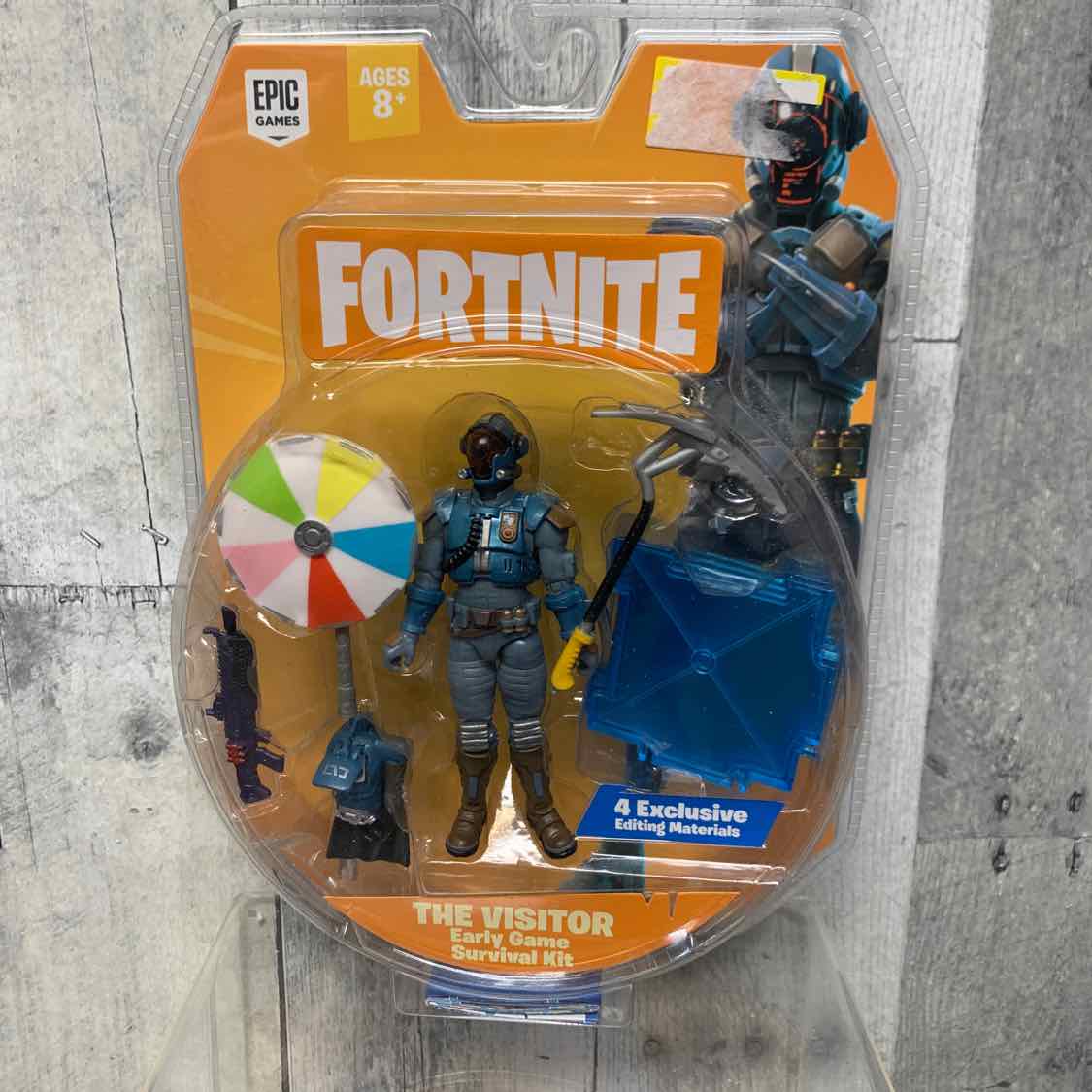 Generic Gray/Blue Action Figure