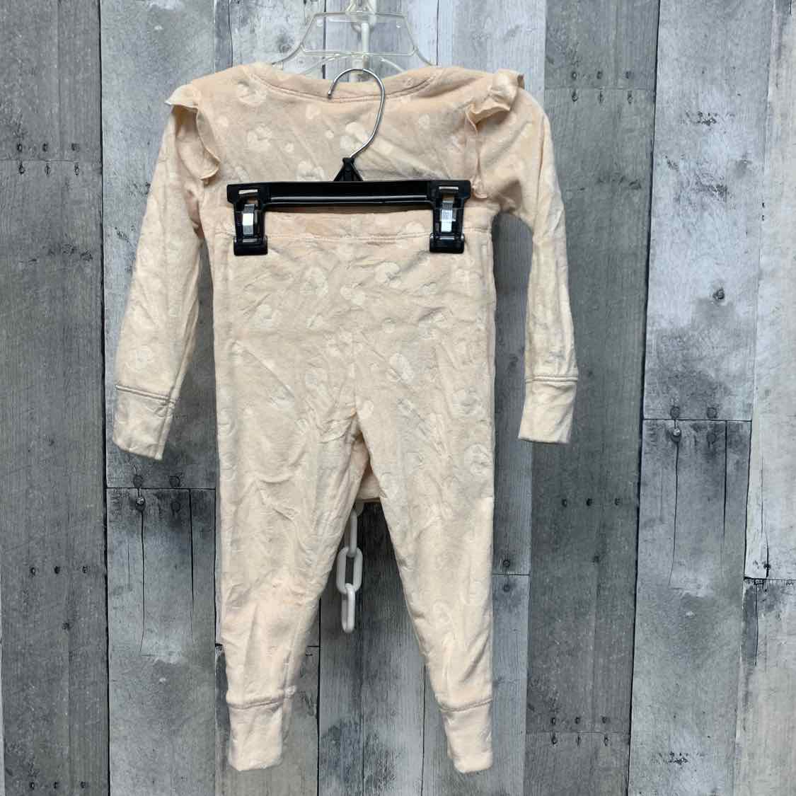 Size 2T Ivory Nicole Miller 2pc PJs