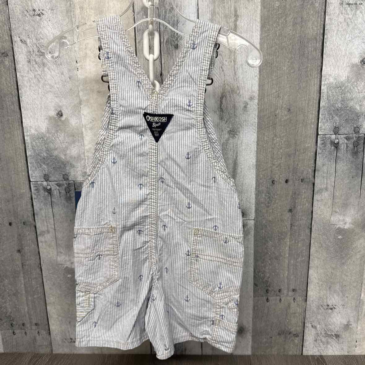 Size 18 Months Blue/White Osh Kosh Overalls