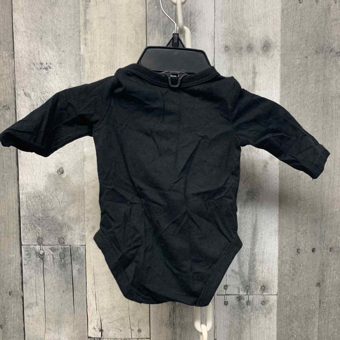 Size Newborn Black Sport Brand Bodysuit