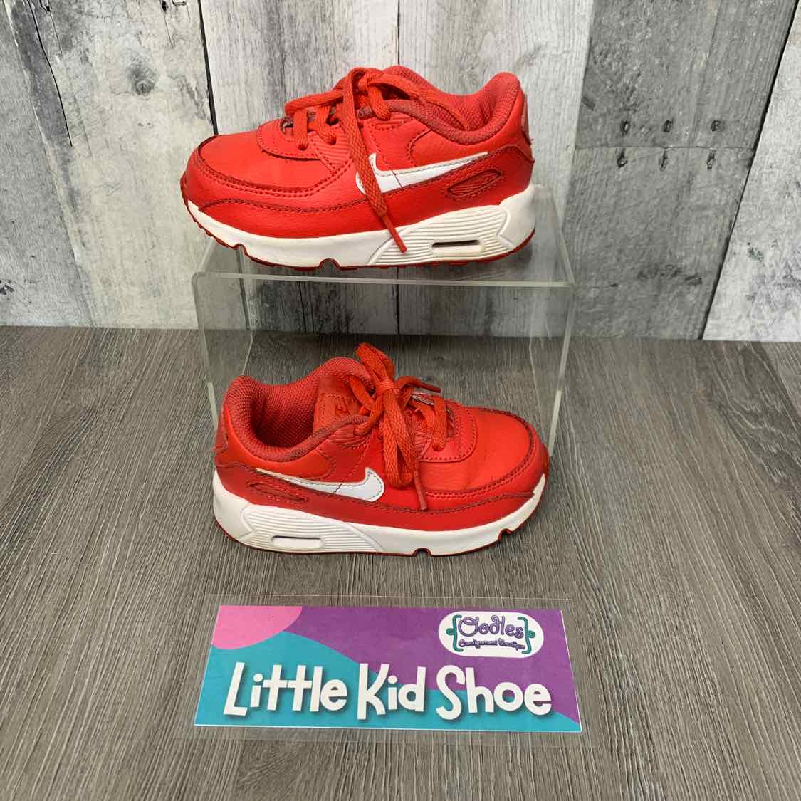 Size 7.5 Red Sport Brand Sneakers