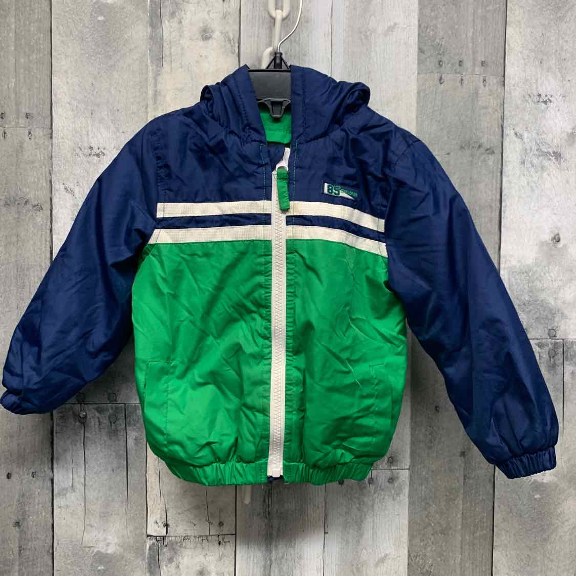 Size 2T Green/Navy iXtreme Light Jacket