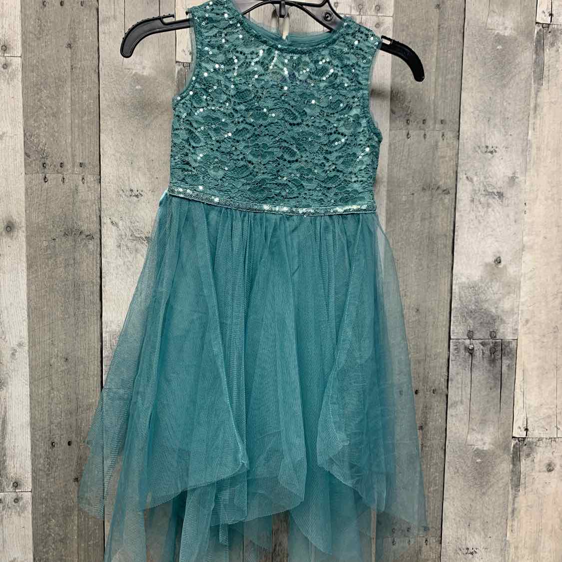 Size 4 Teal B Brand Dress