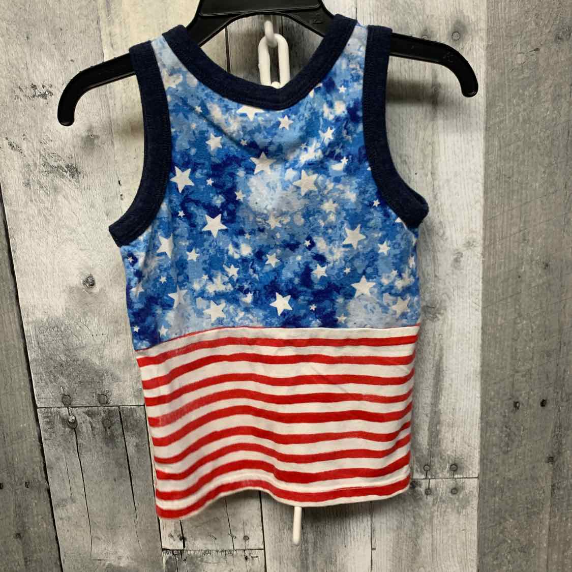 Size 18 Months Blue/Red Cat & Jack Tank Top