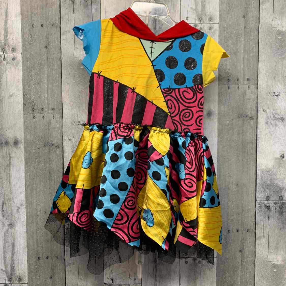 Size 3/4 Red/Yellow Disney Dress
