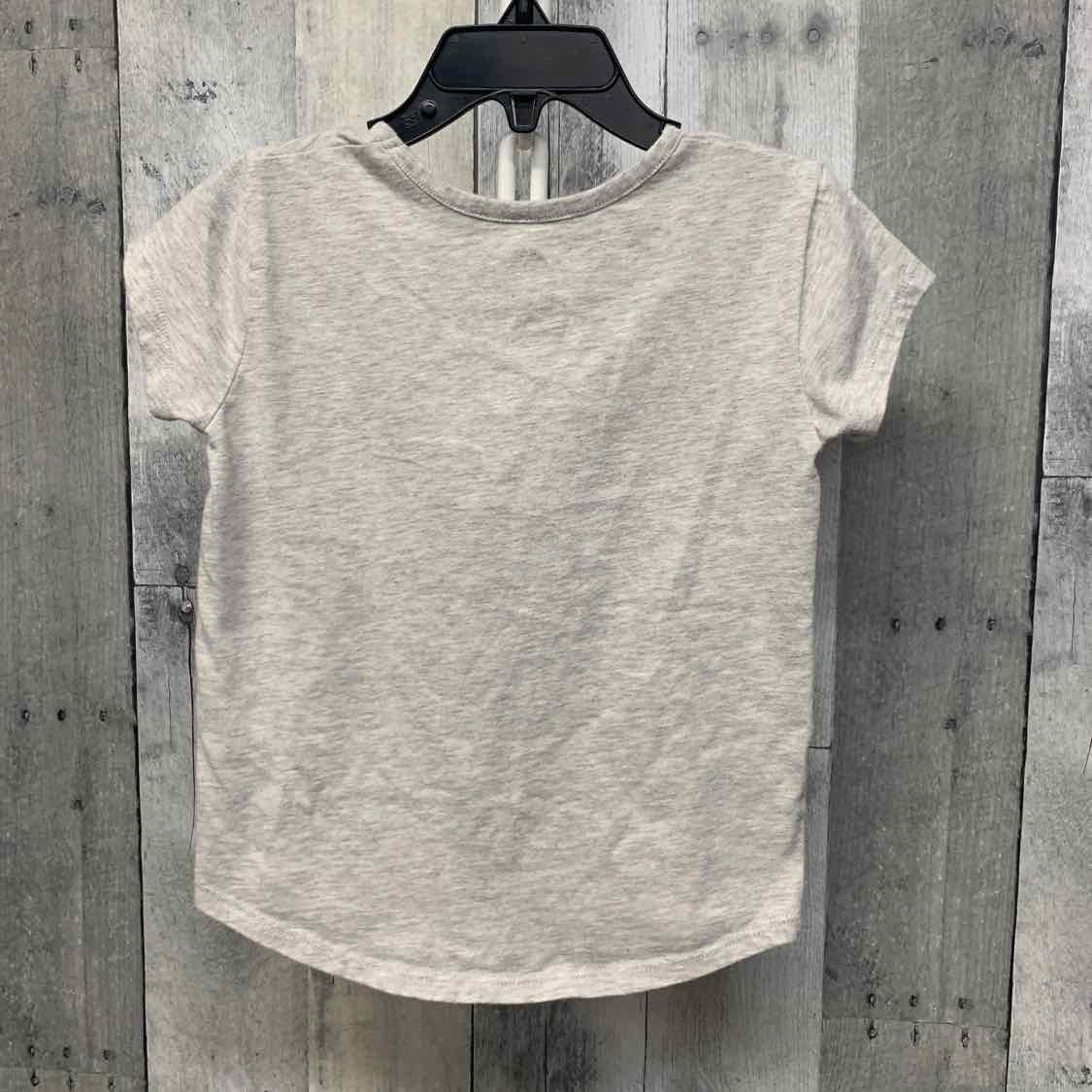 Size 3T Gray Graphic Sport Brand T Shirt