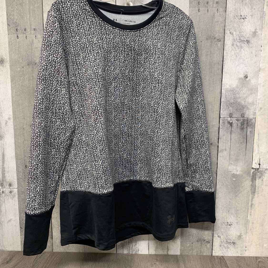 Size XLarge Black/Gray Sport Brand Long Sleeve Shirt
