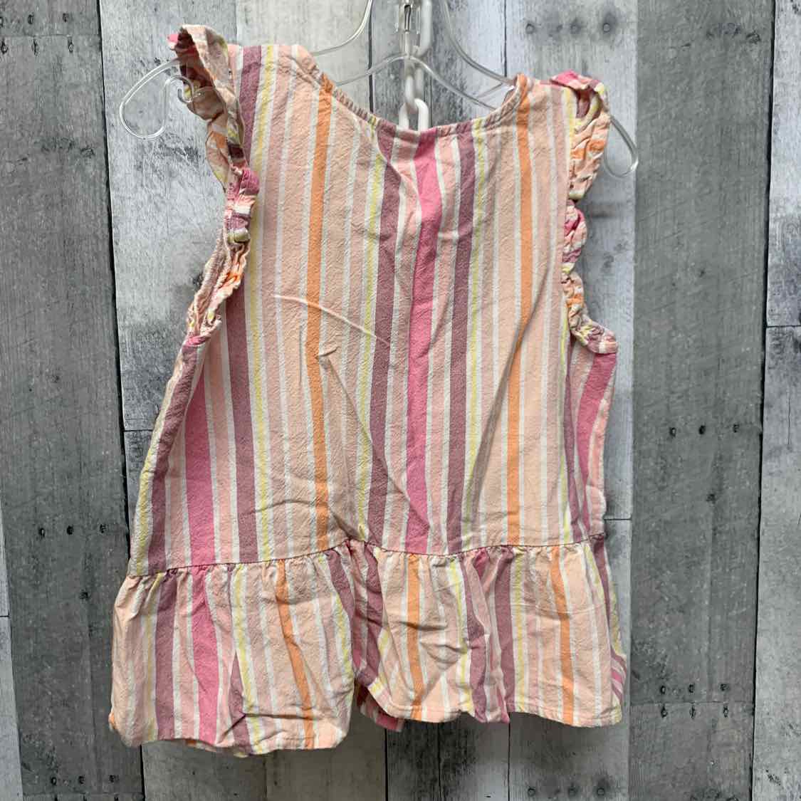 Size 8 Pink Striped Cat & Jack Tank Top