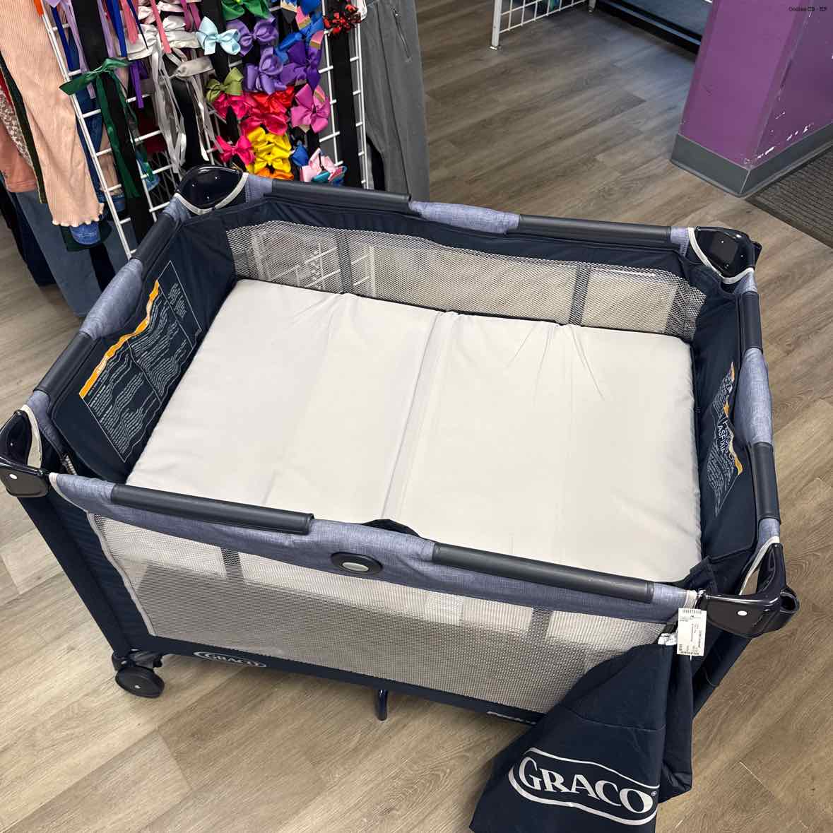 Graco Navy/Gray Pack N Play