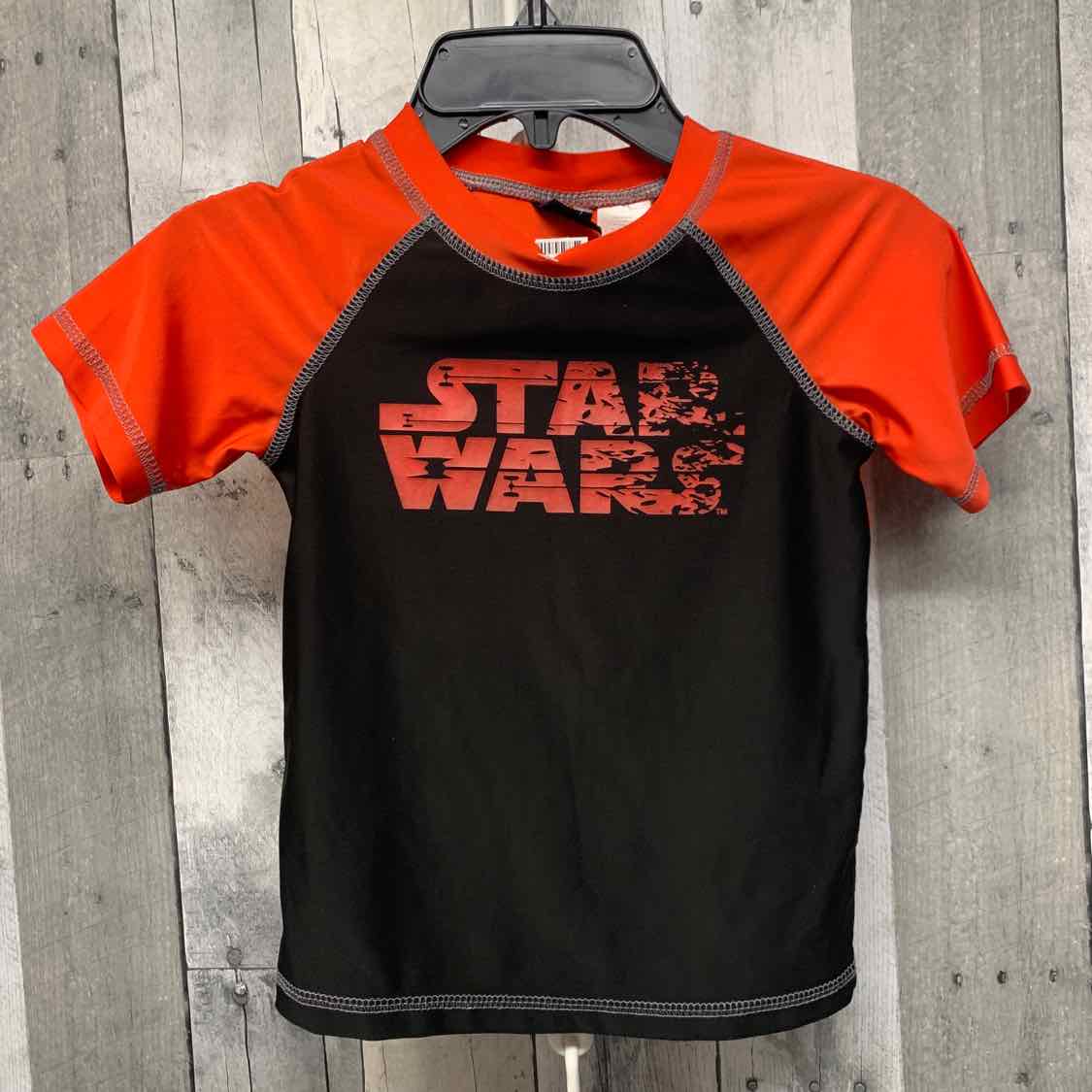 Size XSmall Red/Black Star Wars Swim Top