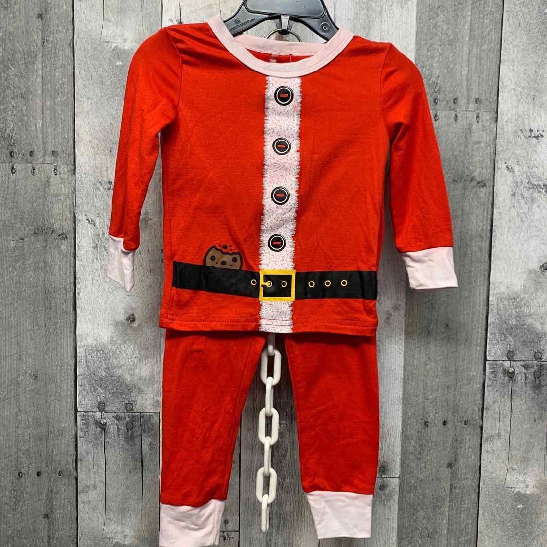 Size 2T Red B Brand 2pc PJs