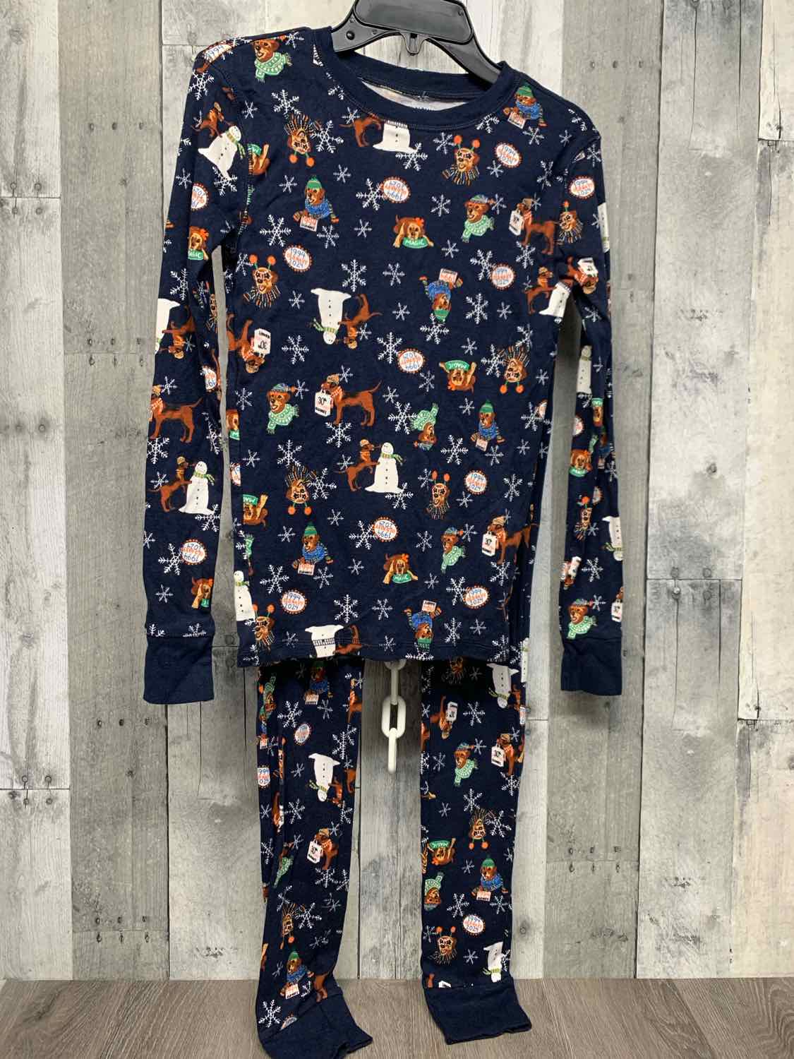 Size 12 Navy Print Old Navy 2pc PJs