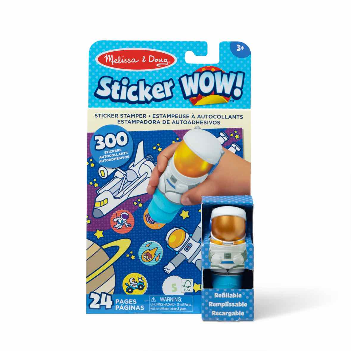 Melissa & Doug Sticker WOW! Astronaut