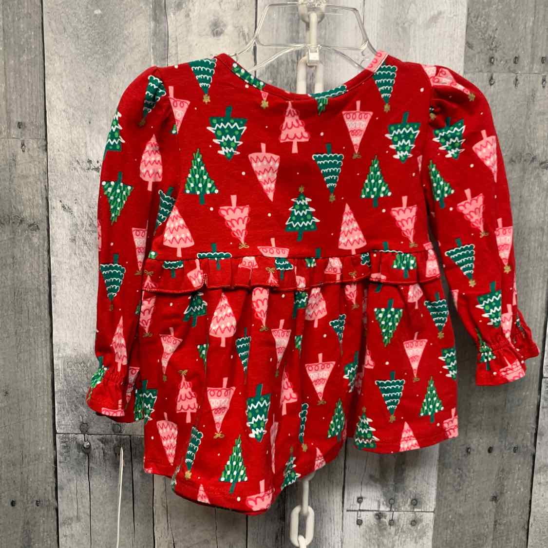Size 2T Red Print B Brand Long Sleeve Shirt
