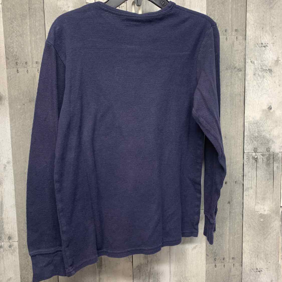 Size 10/12 Navy Children's Place Long Sleeve Shirt