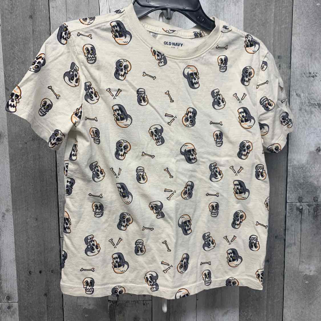 Size 8 White Graphic Old Navy T Shirt