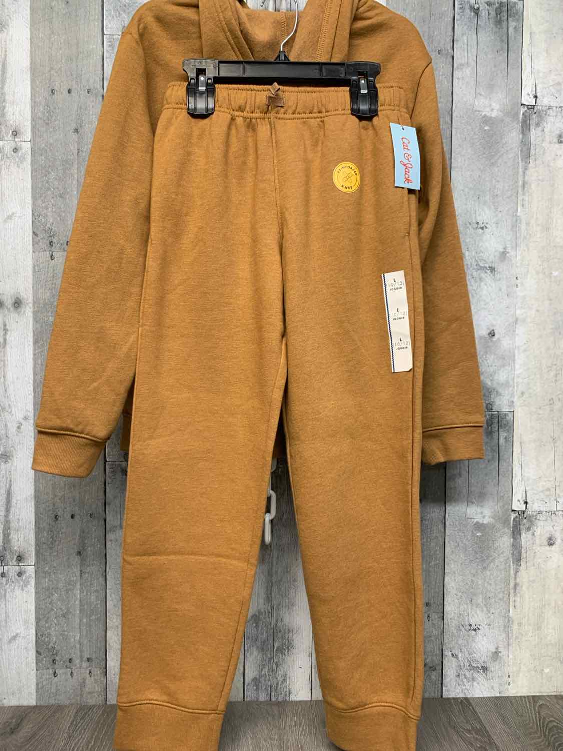 Size 10/12 Brown Cat & Jack Jacket/Pants