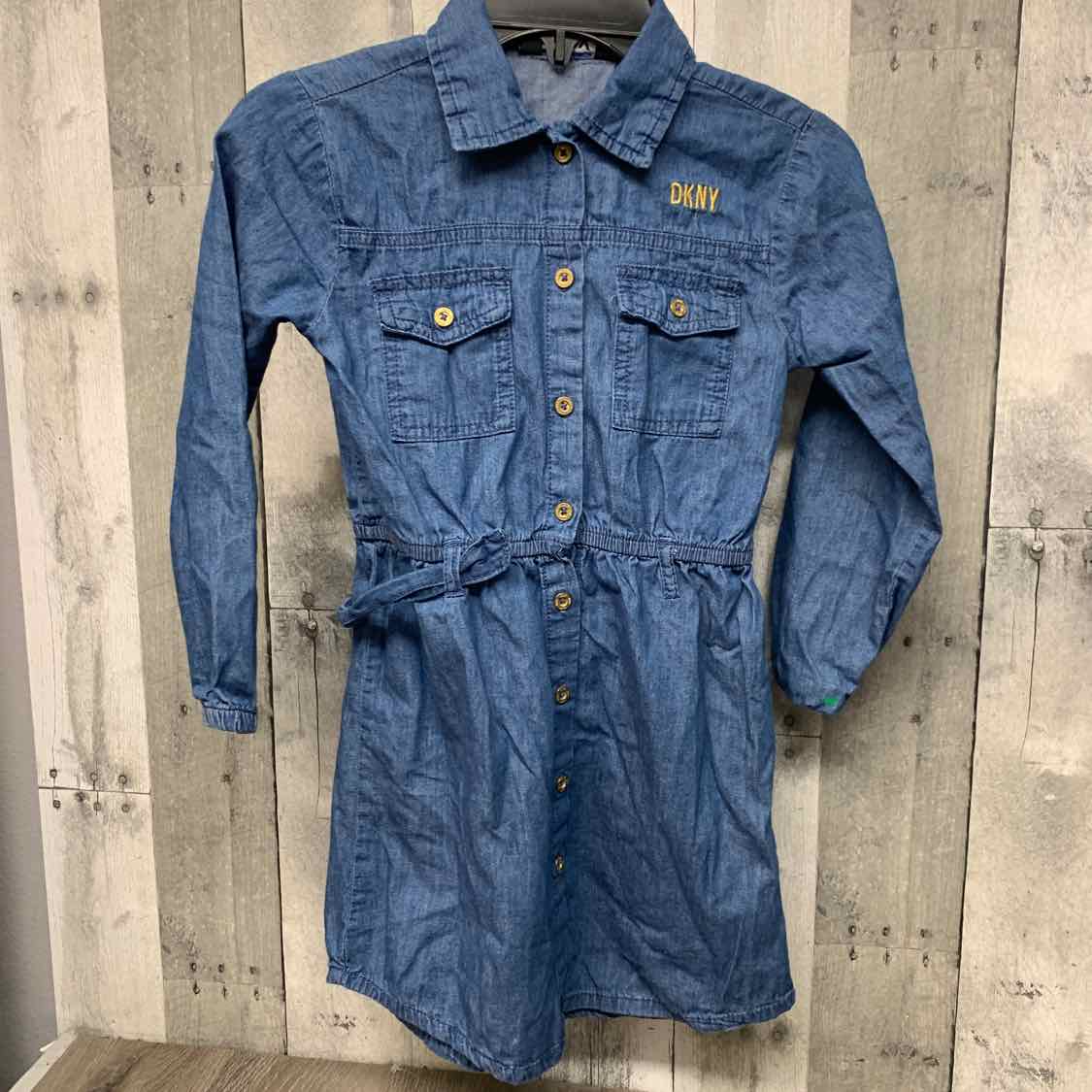 Size 5 Denim DKNY LS Dress