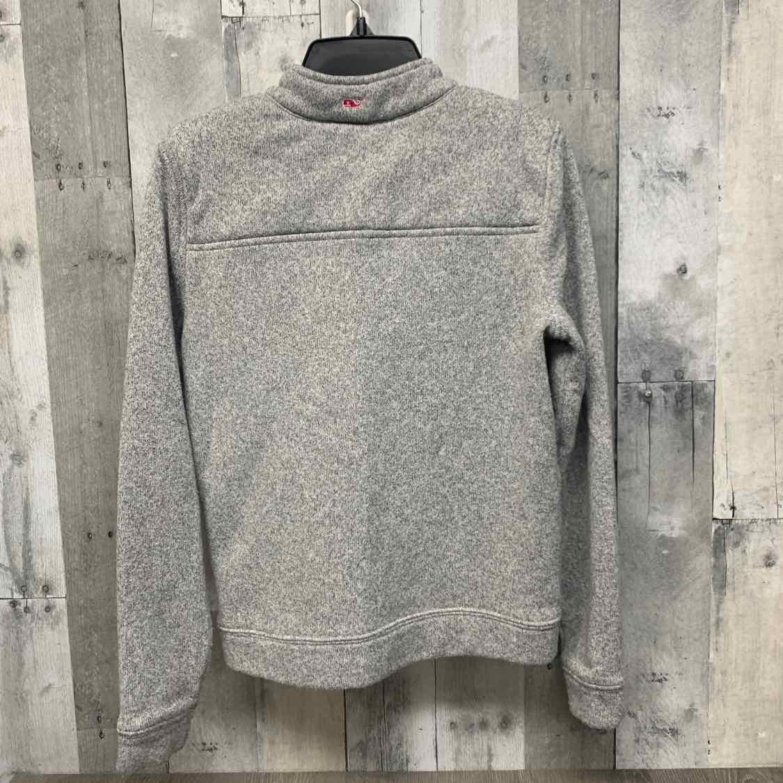 Size 14 Gray/Pink Vineyard Vines Pull Over