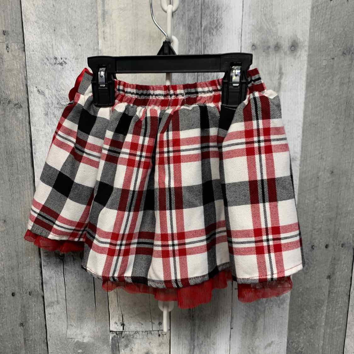 Size 3T Red Plaid Children's Place Skirt