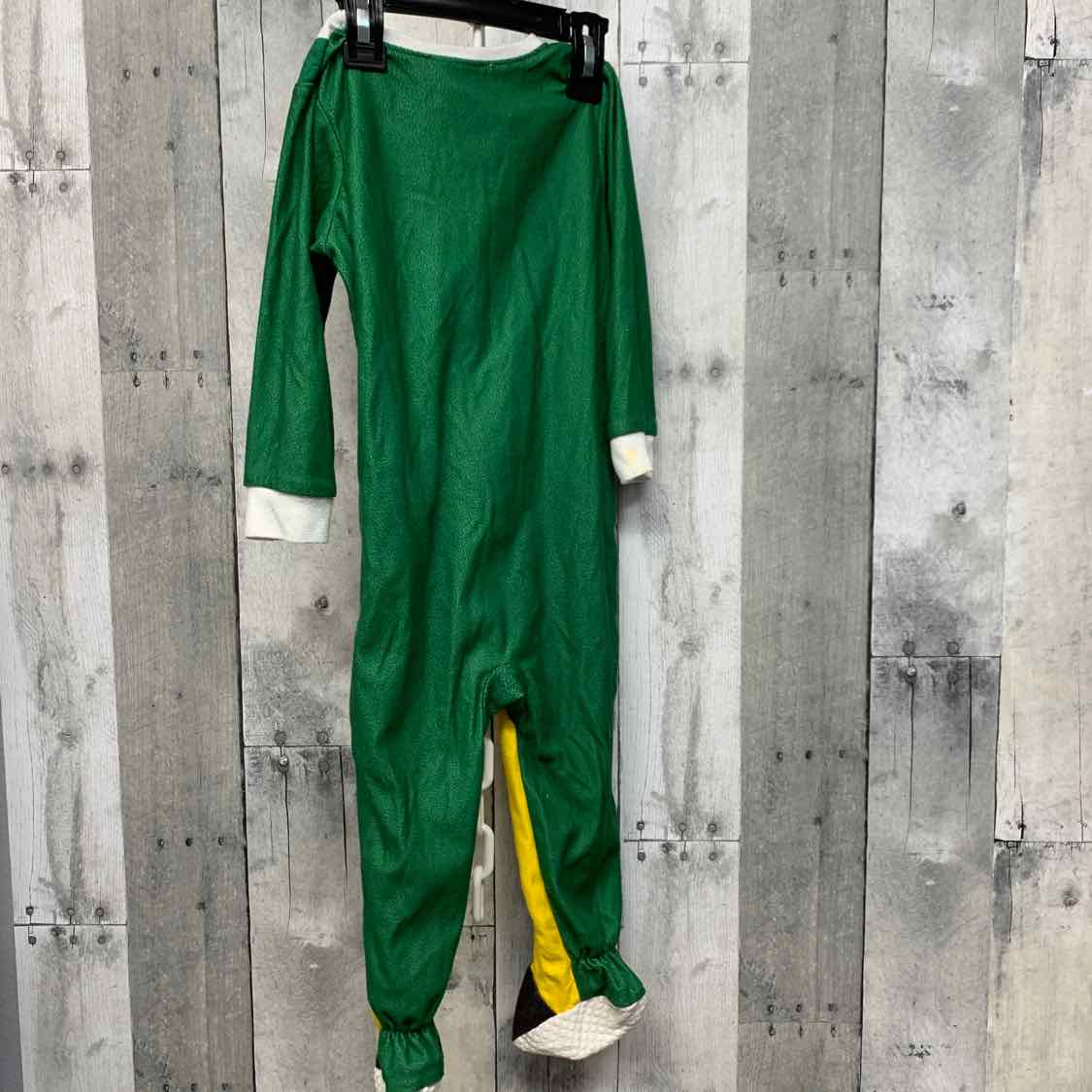 Size 2T Green/Yellow B Brand Footy PJs