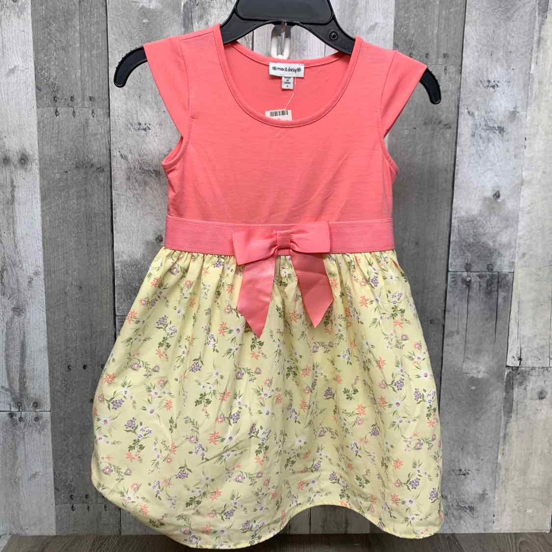 Size 5/6 Pink/Yellow B Brand Dress - Party