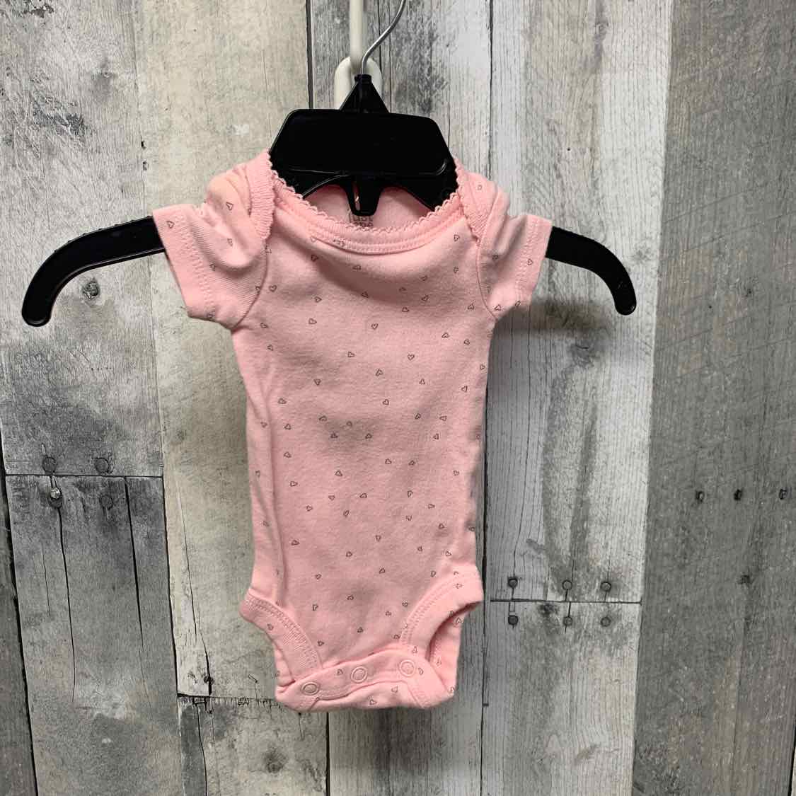 Size Preemie Pink Print Just One You Bodysuit