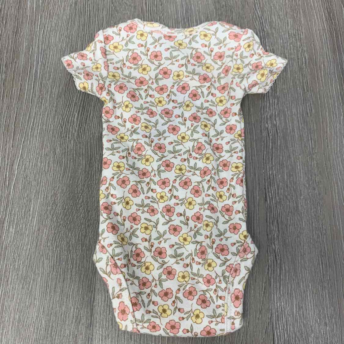 Size Preemie White Print Child of Mine Bodysuit