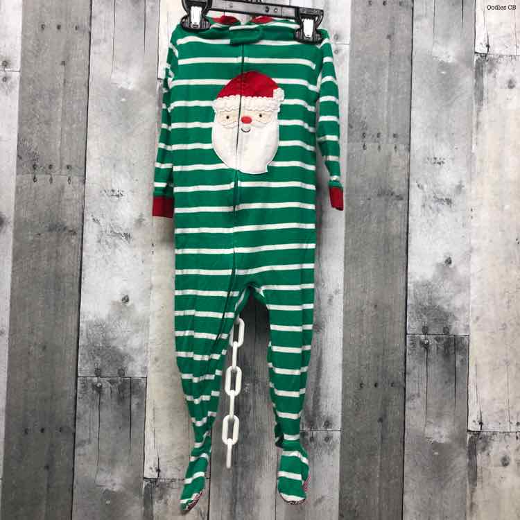 Size 18 Months Gray/White Just One You Footy PJs