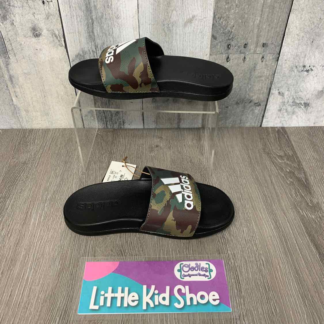 Size 12 Green/Black Sport Brand Sandals