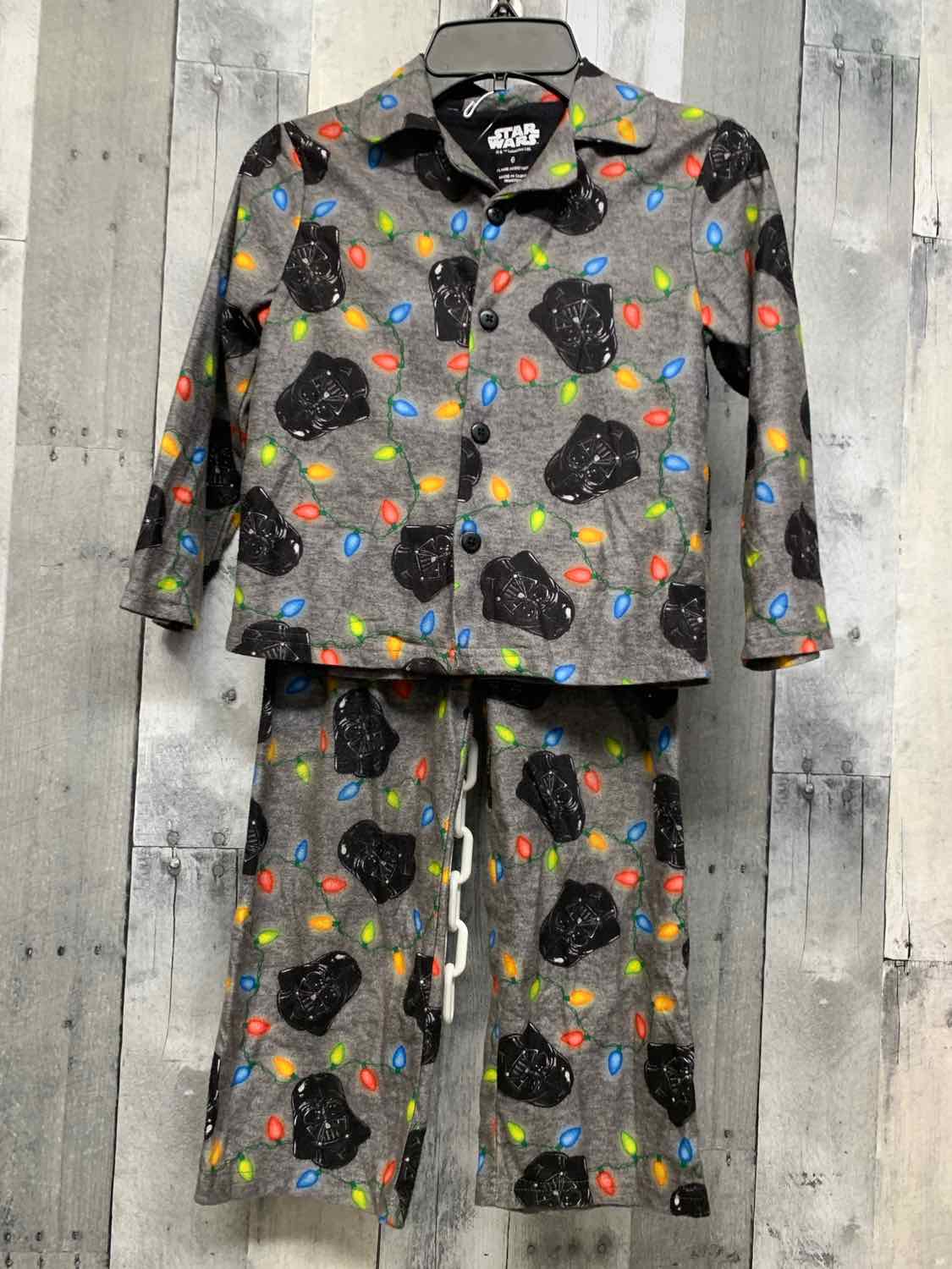 Size 6 Gray Star Wars 2pc PJs