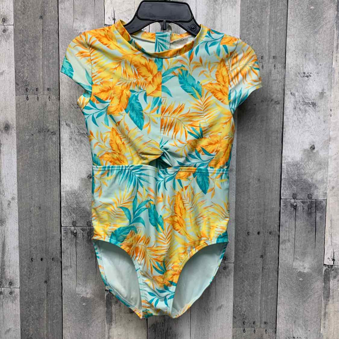 Size Large Blue/Yellow Art Class Swim Suit - 1pc - OodlesCB