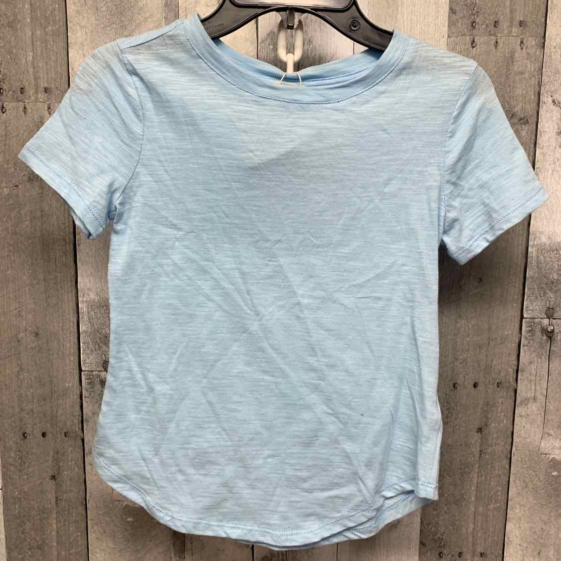 Size 8/10 Blue Copper Key Short Sleeve Shirt