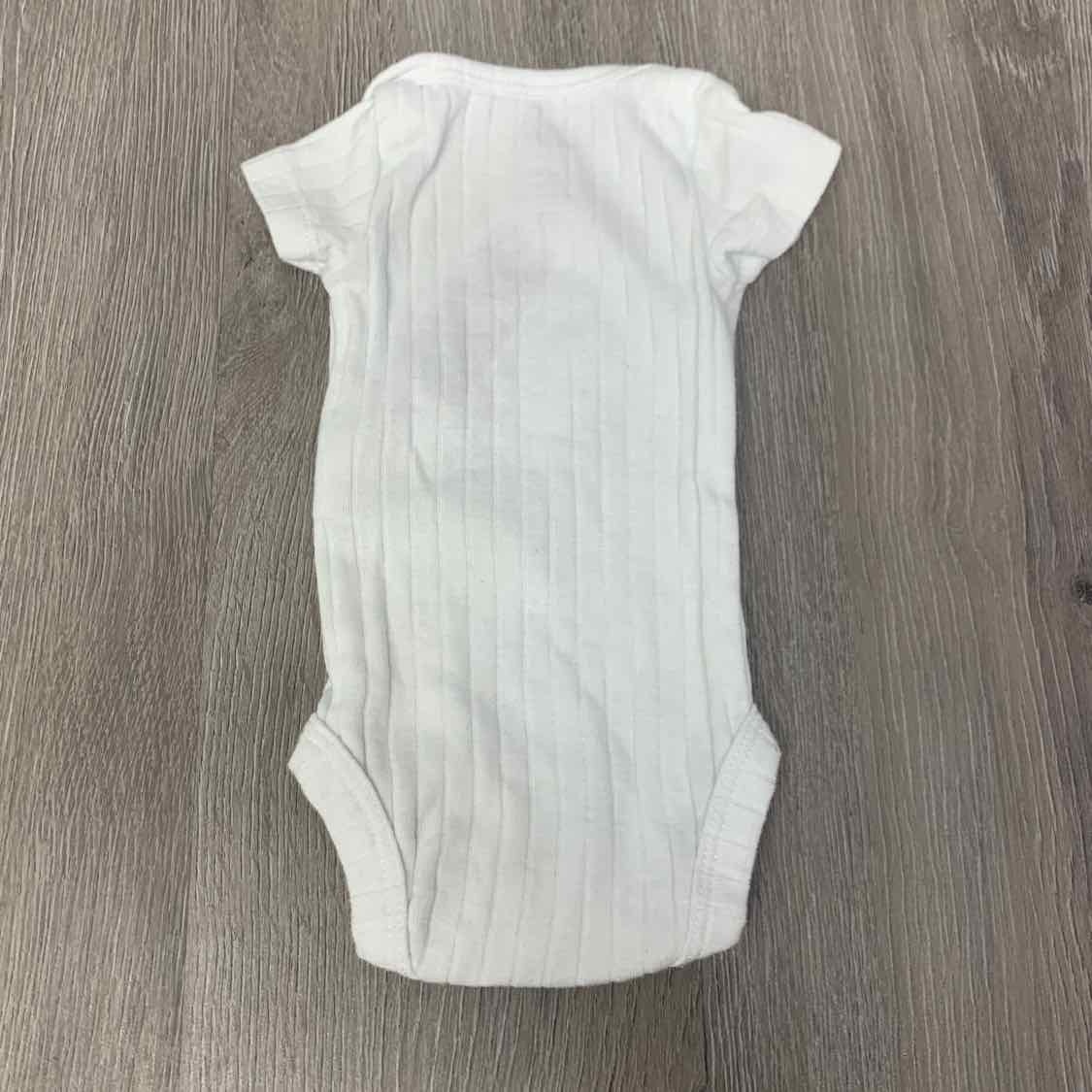 Size Preemie White Child of Mine Bodysuit