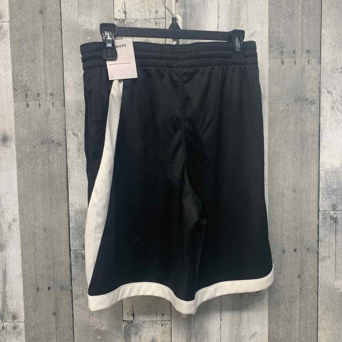 Size Large Black/White Sport Brand Shorts - Athletic
