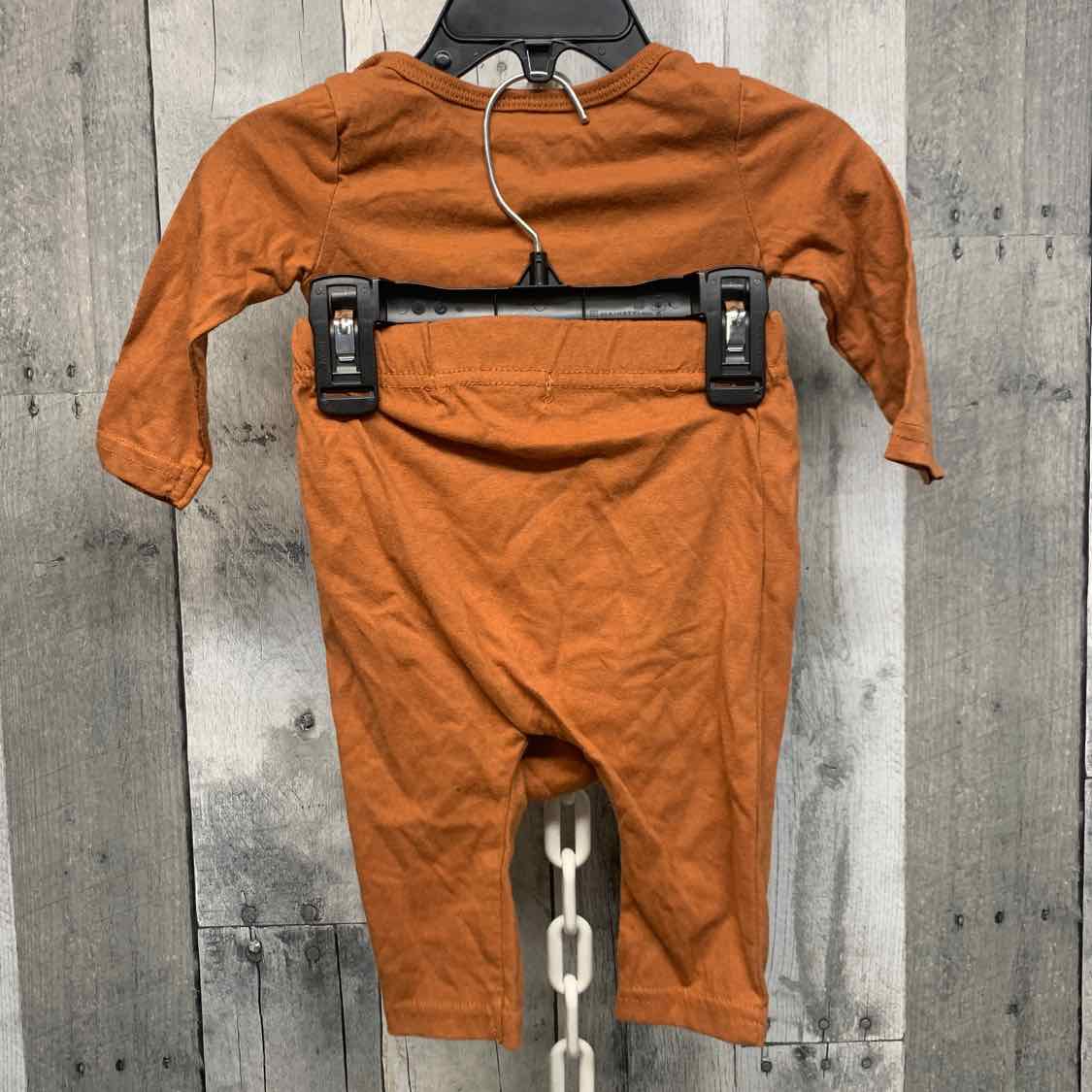 Size 6-9 Months Brown Mid Brand Shirt/Pants