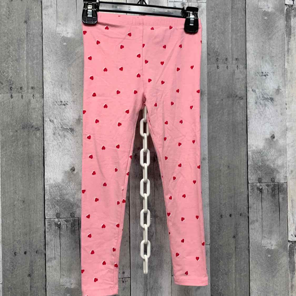 Size 5T Pink/Red Old Navy Leggings